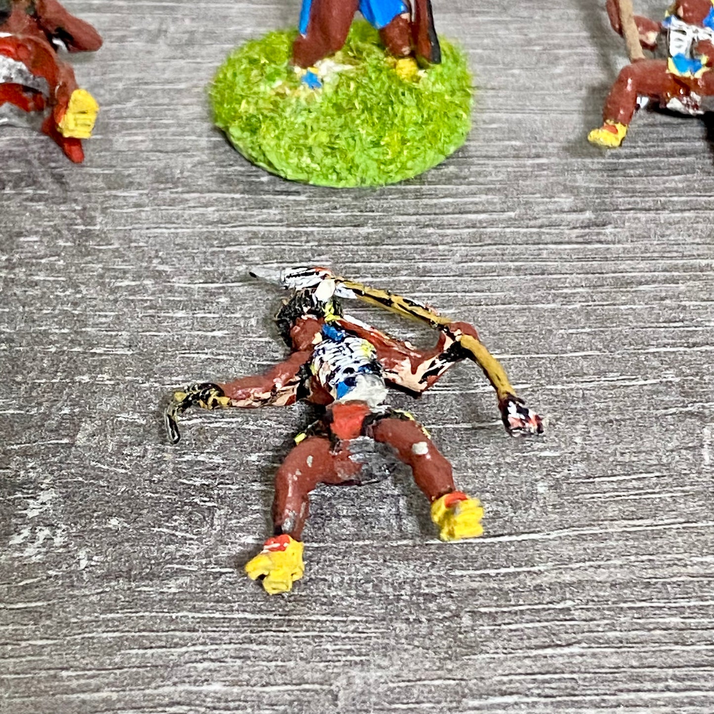 25mm ACW North American Natives Painted Metal Dixon Miniatures War Games 6 Figs