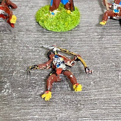 25mm ACW North American Natives Painted Metal Dixon Miniatures War Games 6 Figs
