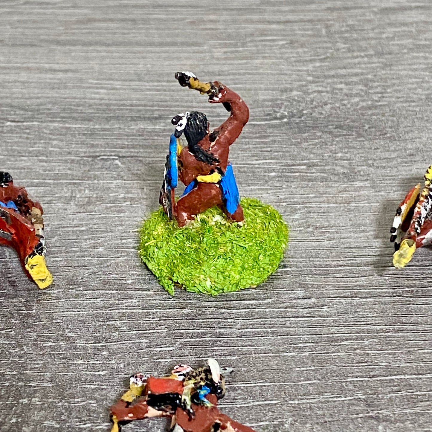 25mm ACW North American Natives Painted Metal Dixon Miniatures War Games 6 Figs