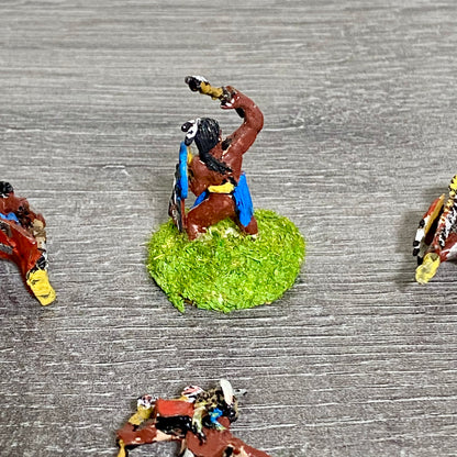 25mm ACW North American Natives Painted Metal Dixon Miniatures War Games 6 Figs