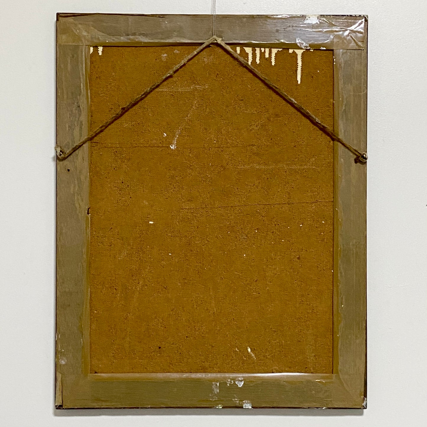 Vintage Jesus Christ Wearing Crown Of Thorns Oil Painting Signed By Alison Blyth