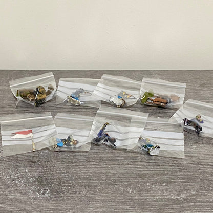 28mm ACW US Cavalry 1867 Painted Metal Figures Miniatures & Flag Wargames 8 Figs