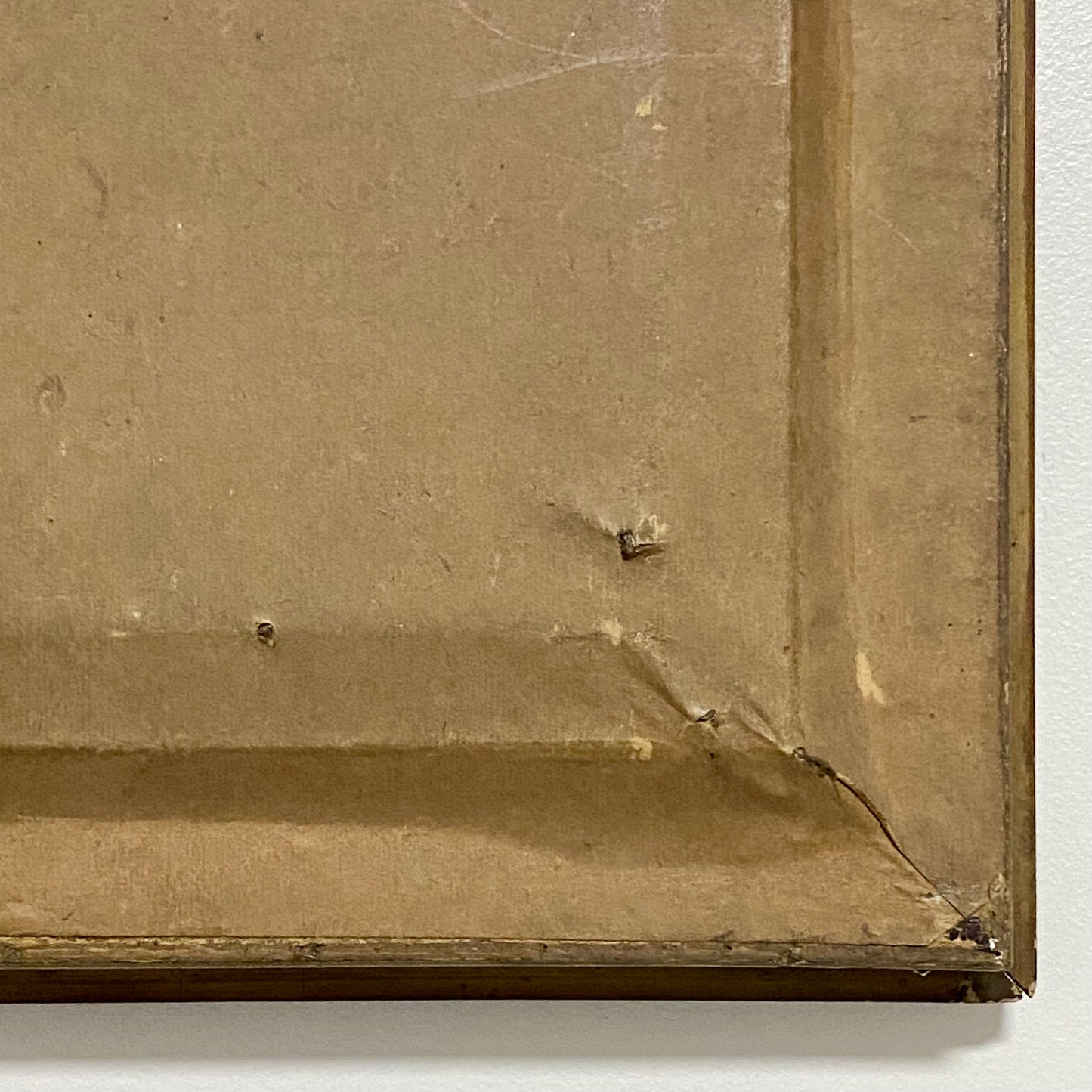 Antique French Mon Clady WWI Composite Memorial Portrait 1915 Painting Signed