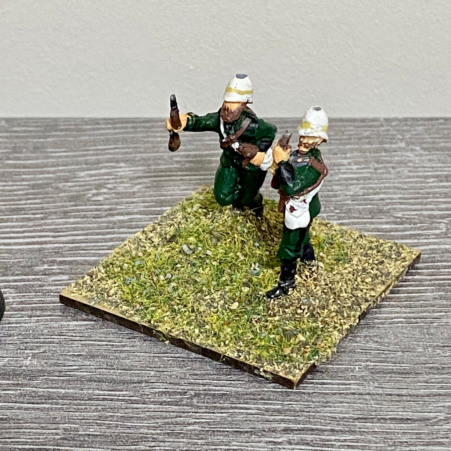 28mm British Colonial Cavalry Painted Metal Figures Unmounted War Games 2 Figs