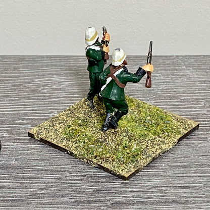 28mm British Colonial Cavalry Painted Metal Figures Unmounted War Games 2 Figs