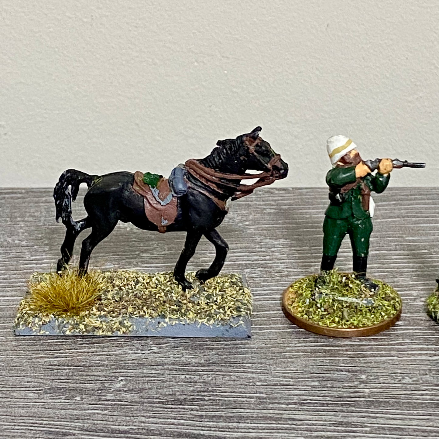 28mm British Colonial Cavalry Painted Metal Figures Unmounted War Games 7 Figs