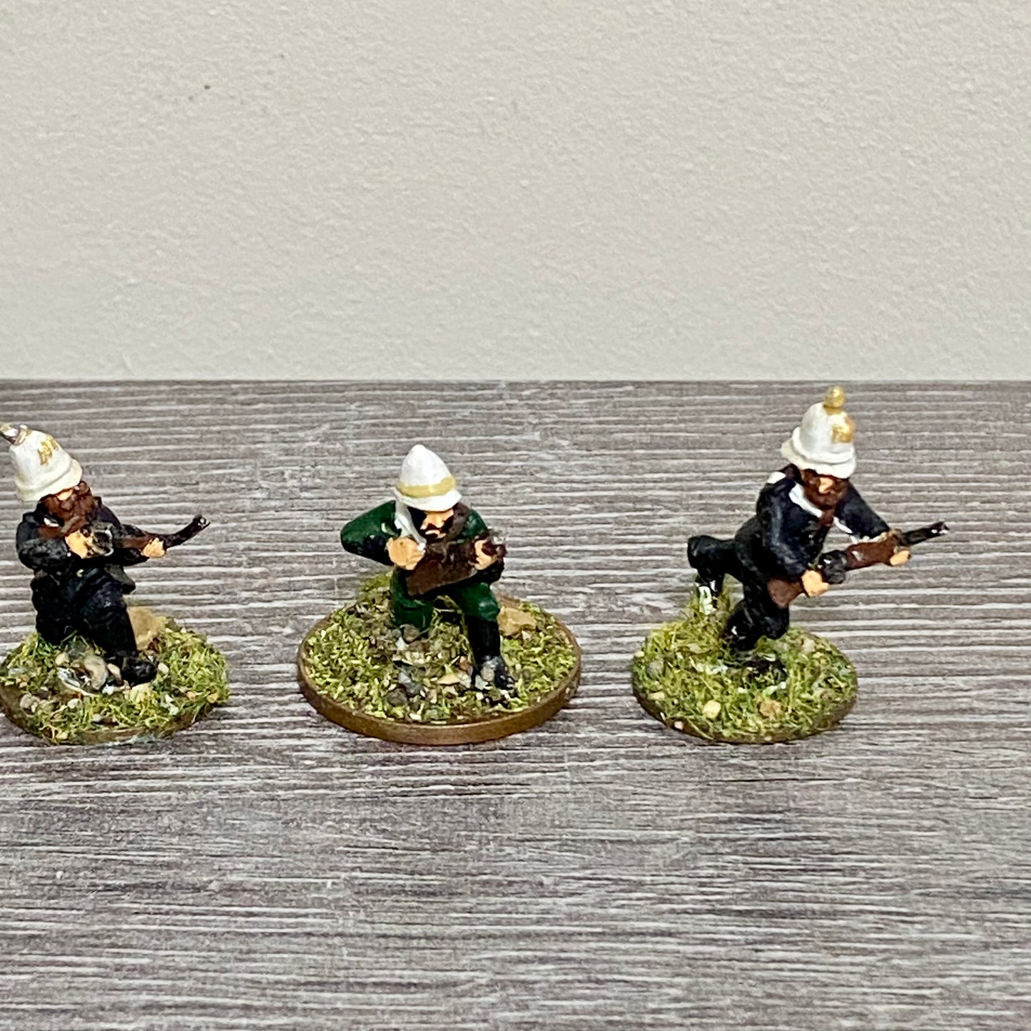 28mm British Colonial Cavalry Painted Metal Figures Unmounted War Games 7 Figs