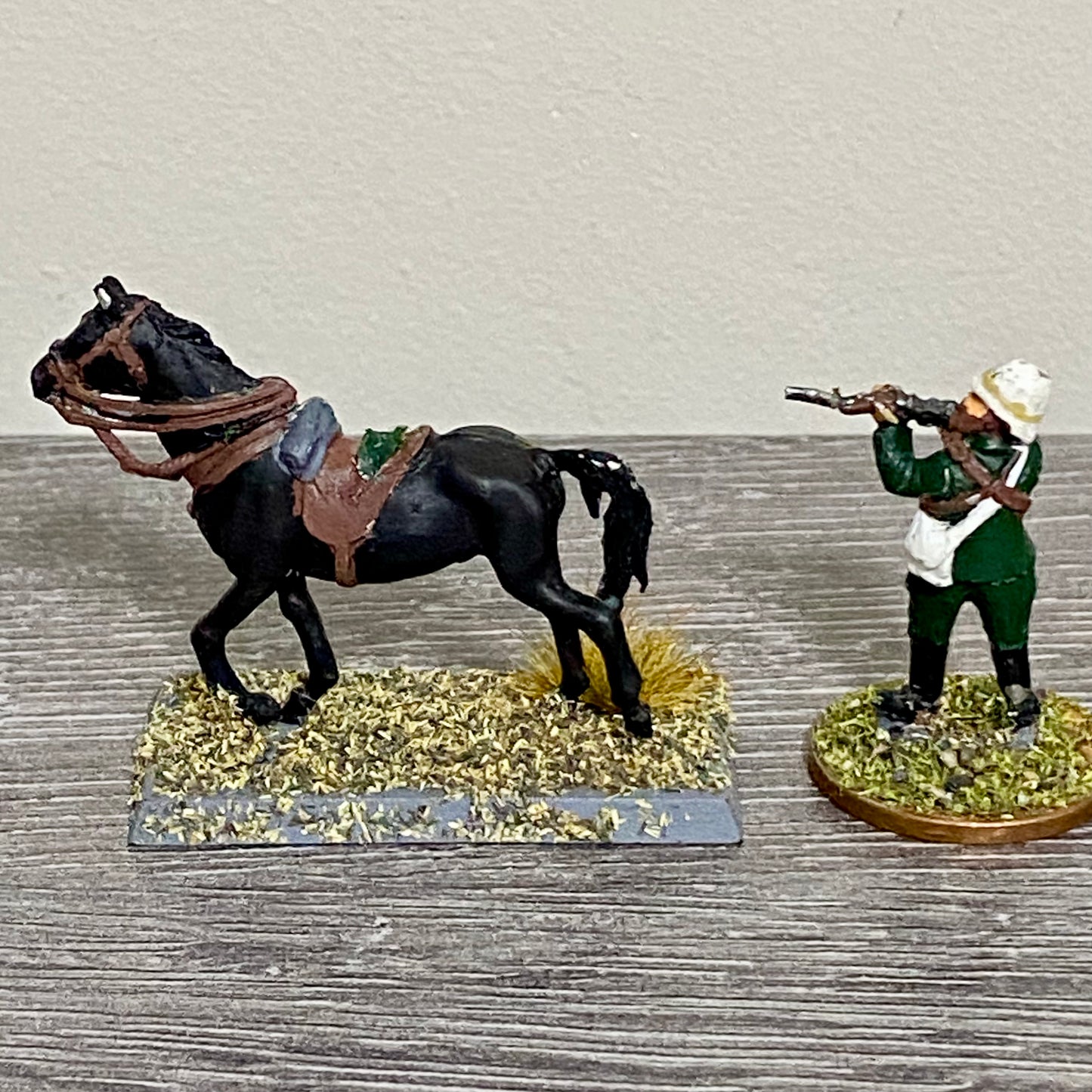 28mm British Colonial Cavalry Painted Metal Figures Unmounted War Games 7 Figs