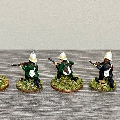 28mm British Colonial Cavalry Painted Metal Figures Unmounted War Games 7 Figs