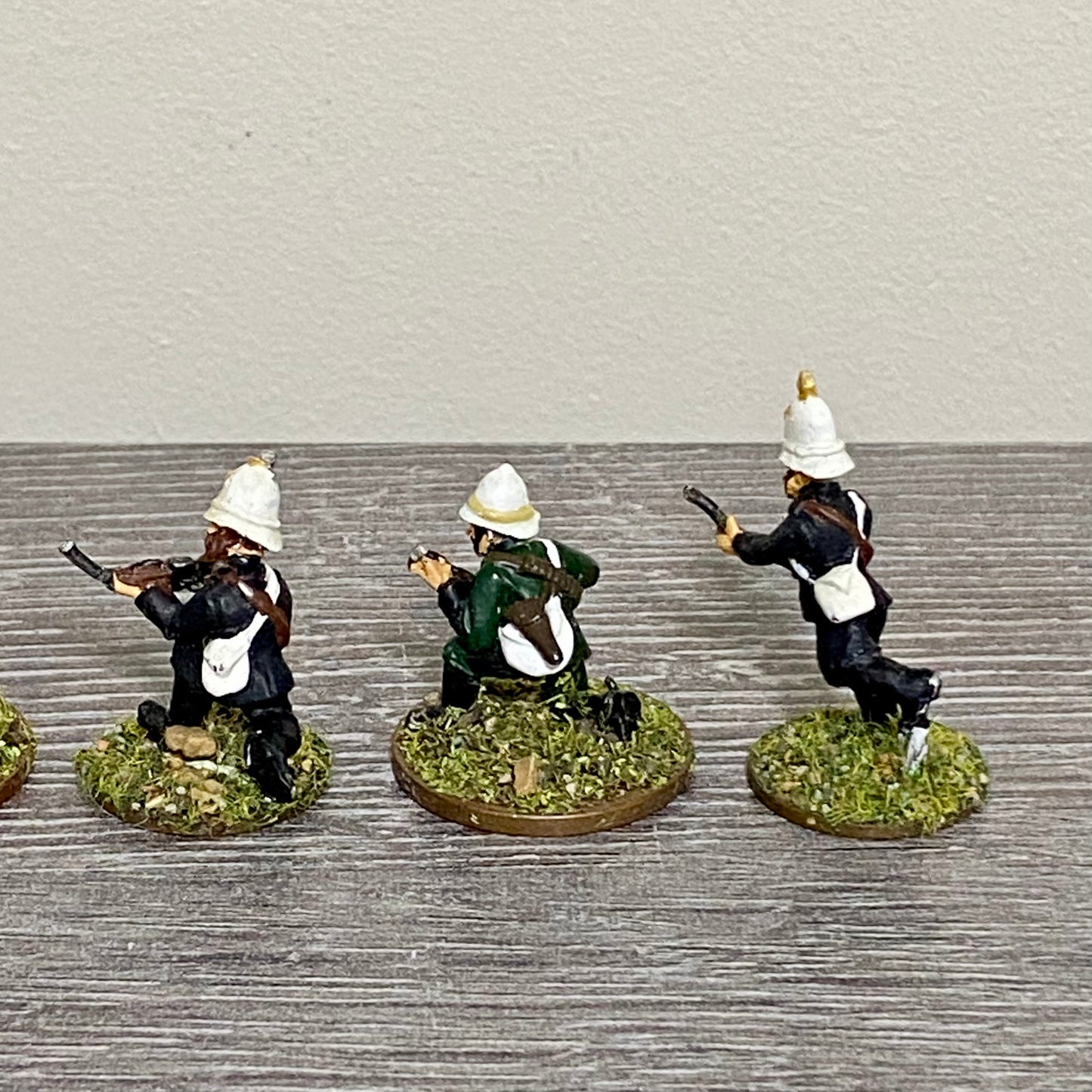 28mm British Colonial Cavalry Painted Metal Figures Unmounted War Games 7 Figs