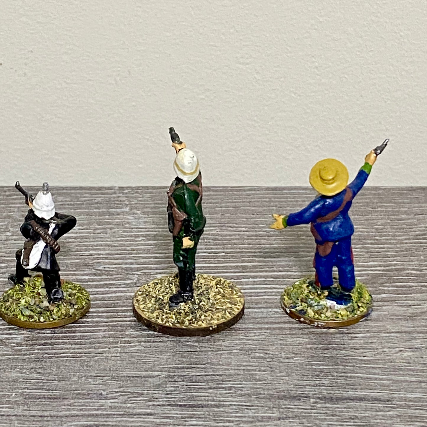 28mm British Colonial Cavalry Painted Metal Figures Unmounted War Games 6 Figs
