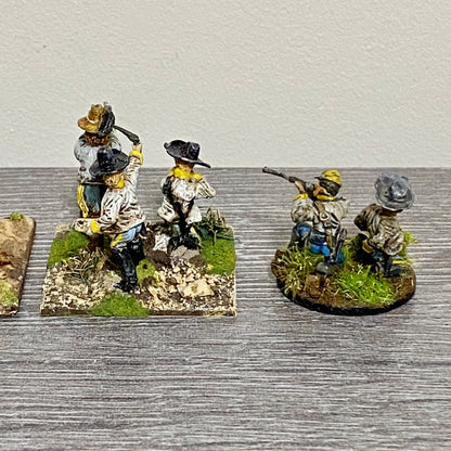 28mm ACW American Wild West Painted Metal Unmounted Miniatures War Games 5 Figs