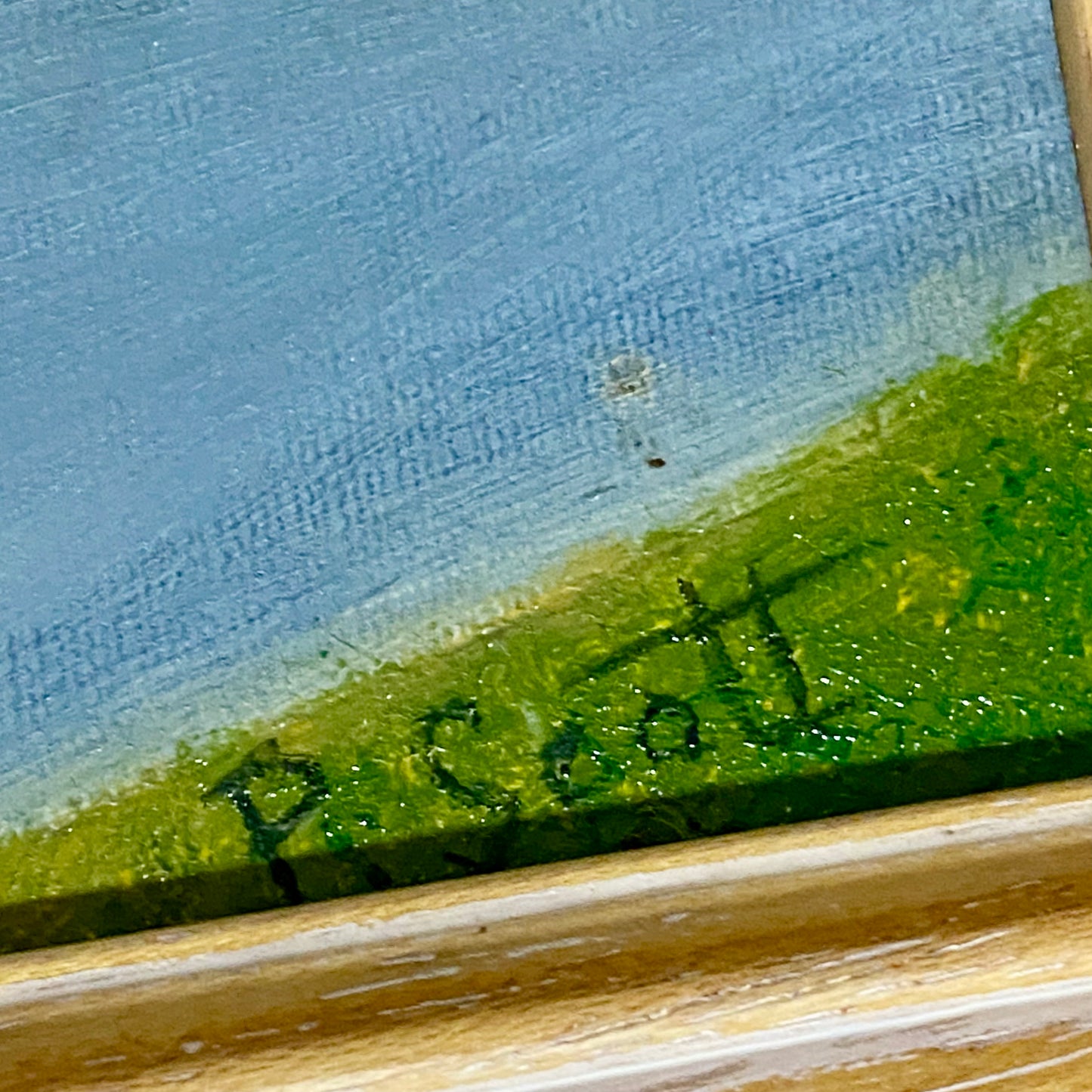 Vintage Thatched Cottage Welford-on-Avon Oil Painting Signed P Scott 1989 Framed