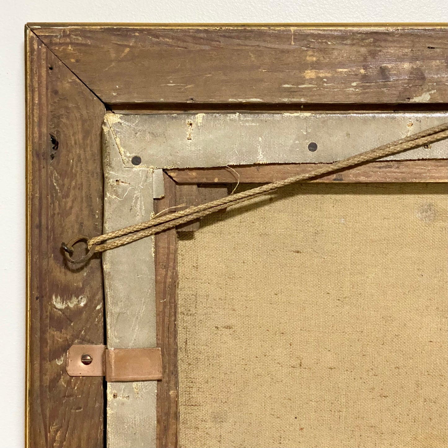 Antique Lady By Lake Rural Scene With Ducks Oil On Canvas Signed F A 1912 Framed