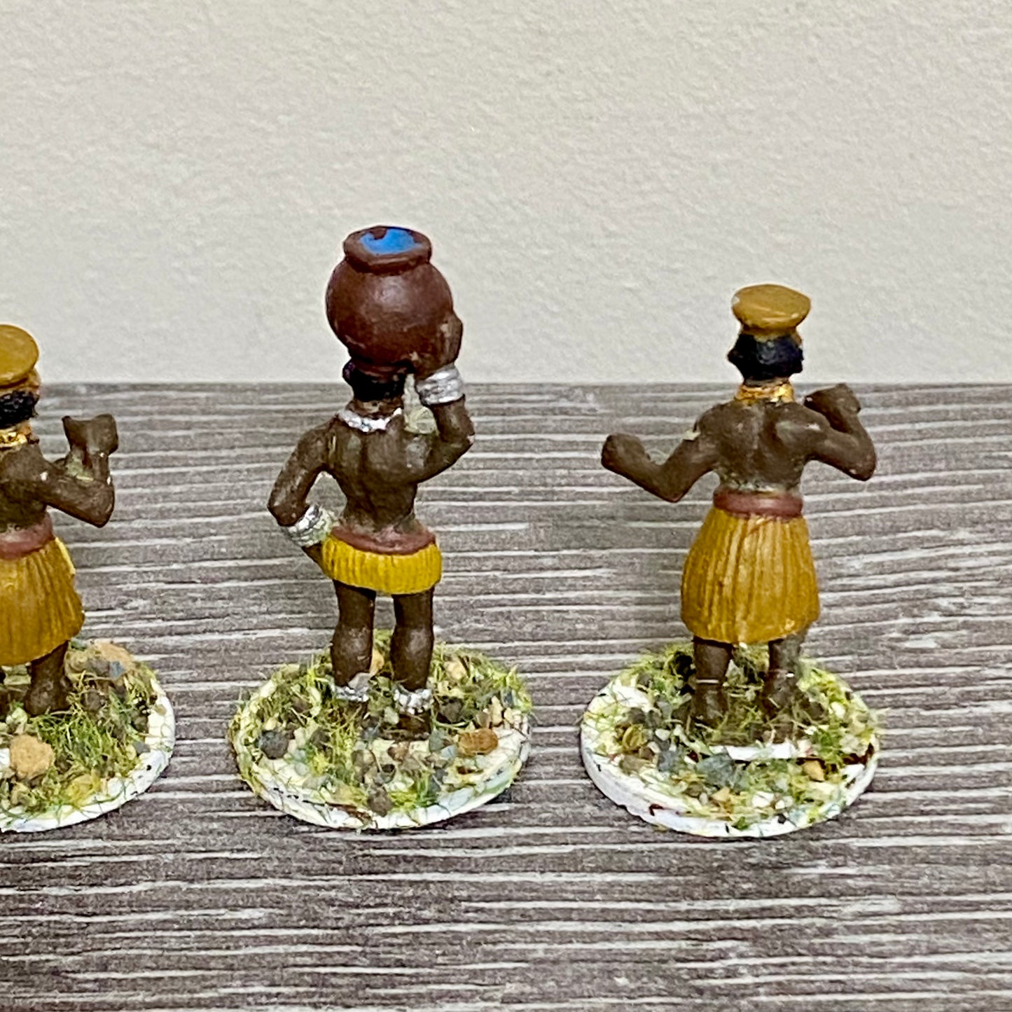 25mm Zulu War 1879 Tribe Women Natal Painted Metal Miniatures War Games 5 Figs