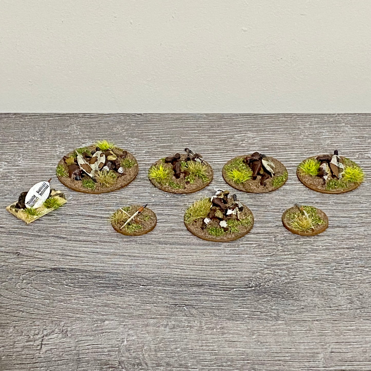 28mm Zulu War 1879 Tribe Casualties Painted Metal Miniatures War Games 8 Figs