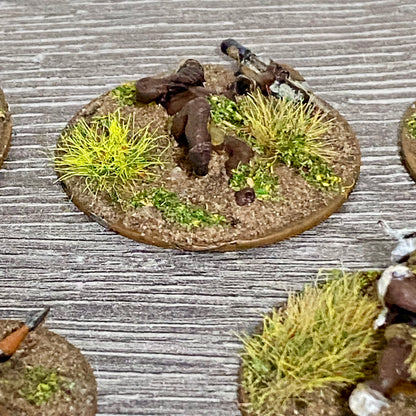 28mm Zulu War 1879 Tribe Casualties Painted Metal Miniatures War Games 8 Figs