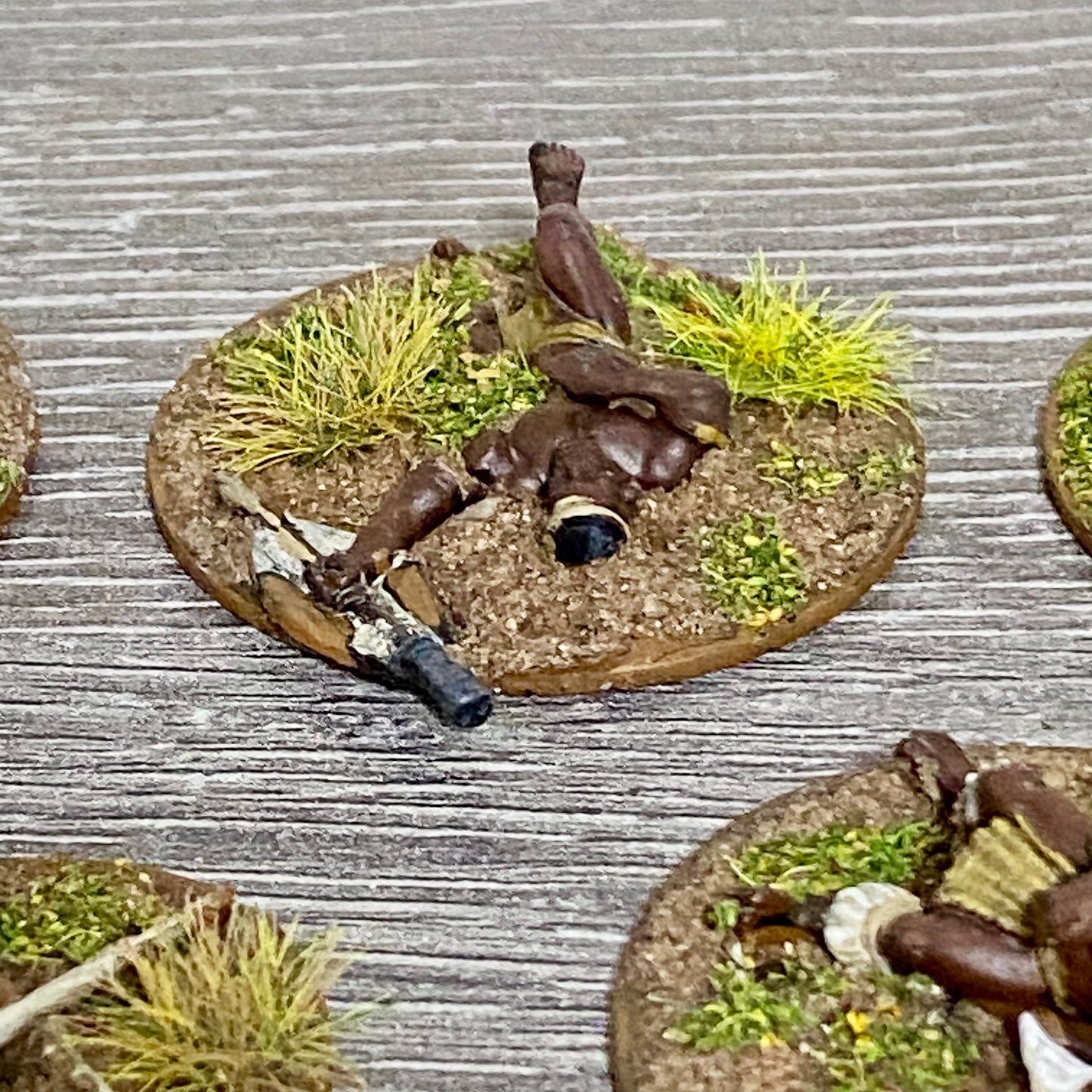 28mm Zulu War 1879 Tribe Casualties Painted Metal Miniatures War Games 8 Figs