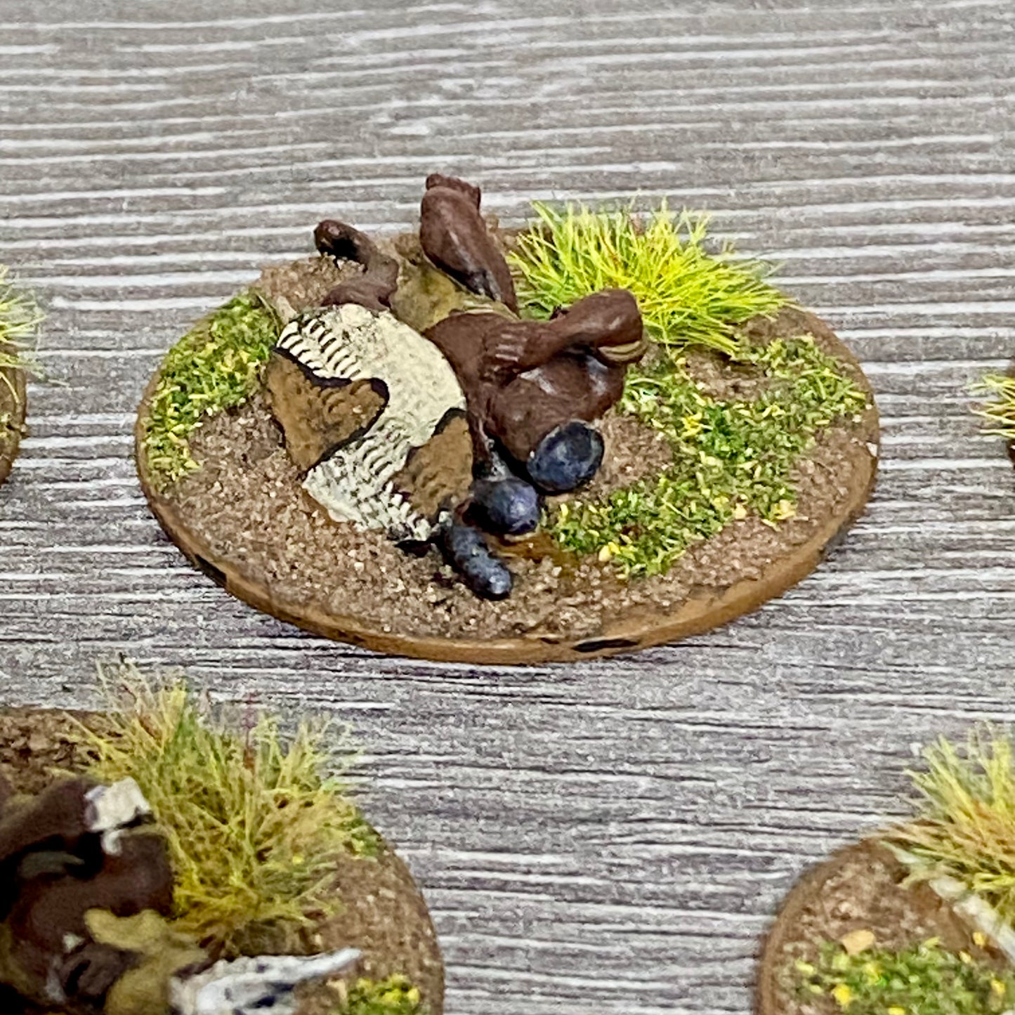 28mm Zulu War 1879 Tribe Casualties Painted Metal Miniatures War Games 8 Figs