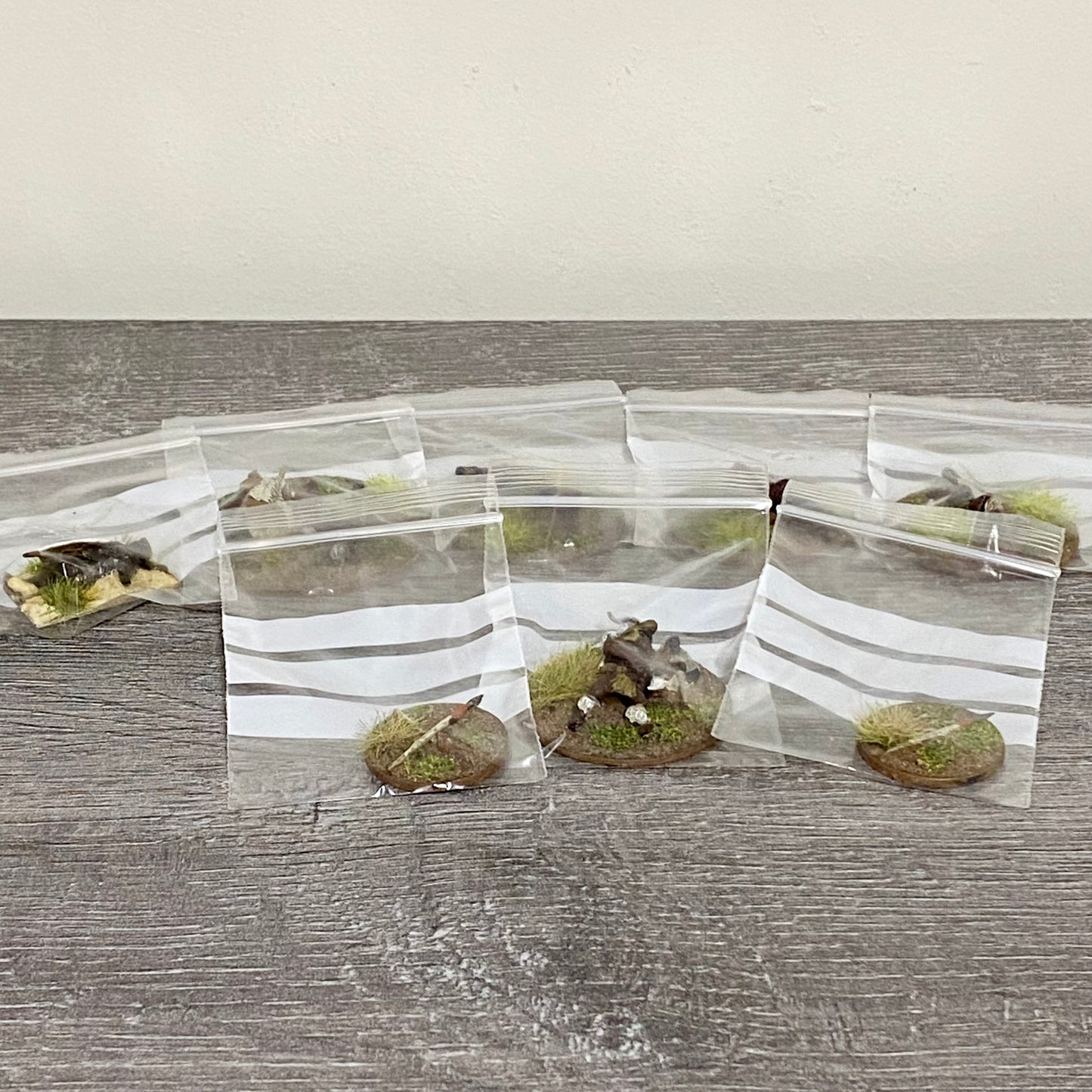 28mm Zulu War 1879 Tribe Casualties Painted Metal Miniatures War Games 8 Figs