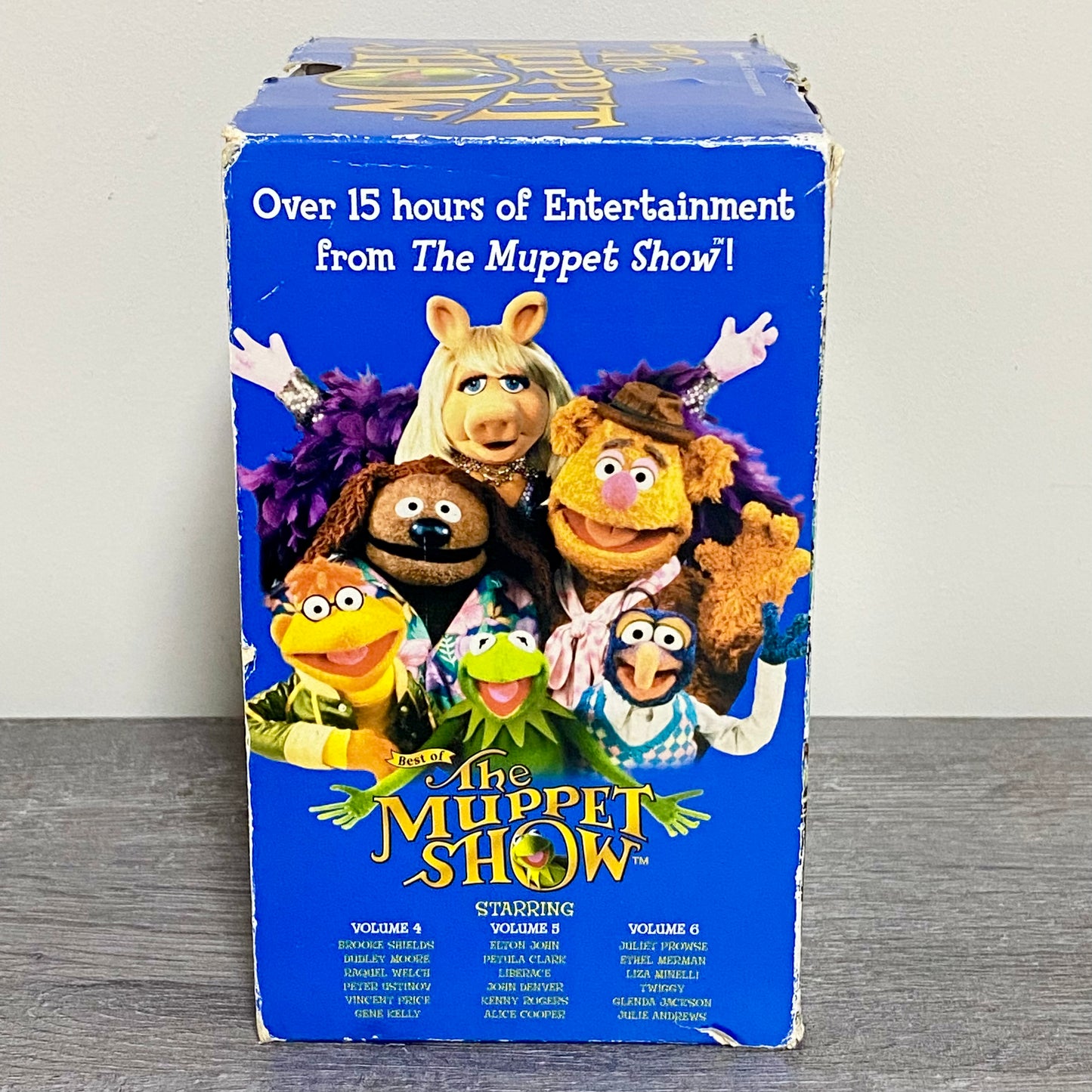 Vintage Best Of The Muppet Show Vol 1 - 6 x VHS Tapes Box Set 5 x Sealed Rare