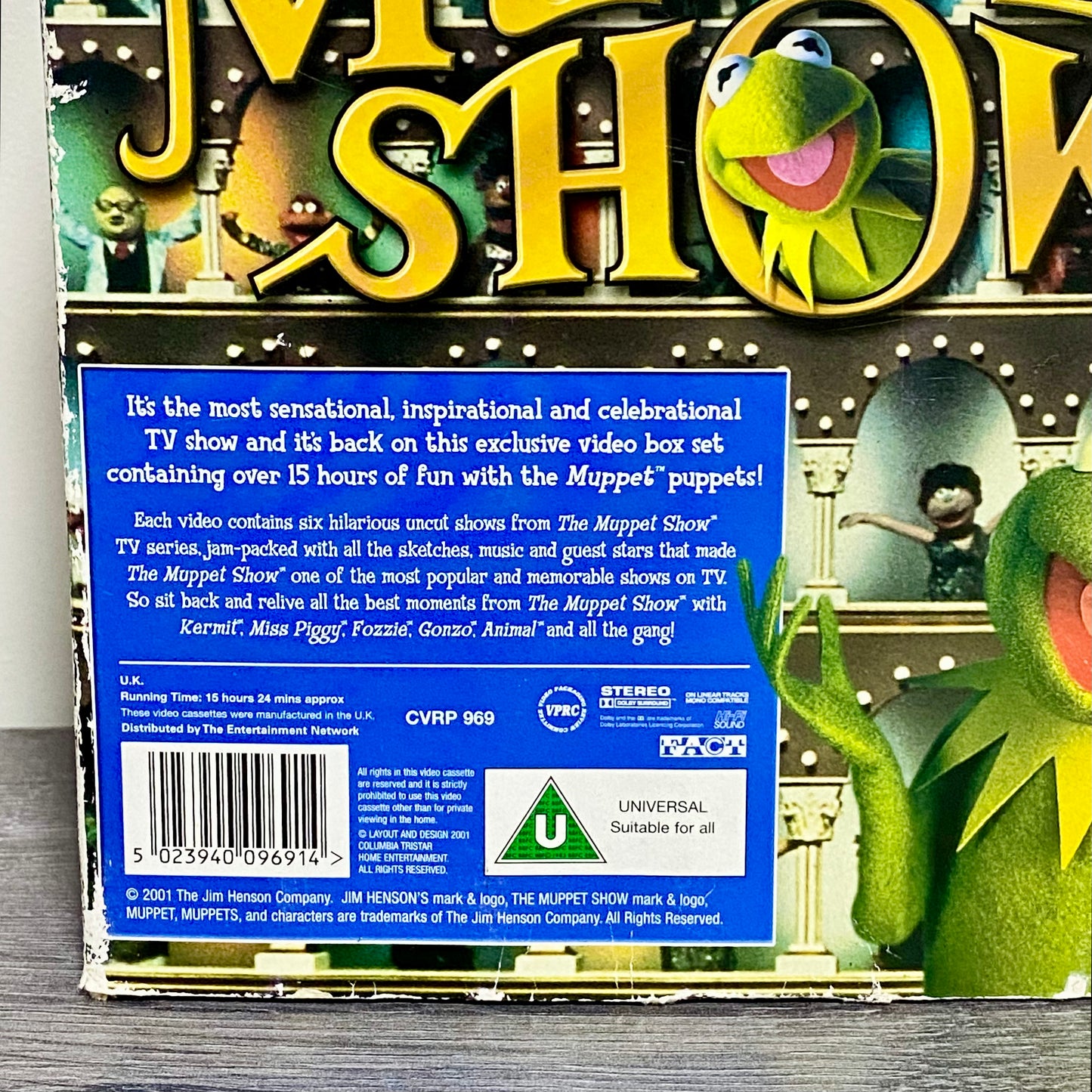 Vintage Best Of The Muppet Show Vol 1 - 6 x VHS Tapes Box Set 5 x Sealed Rare