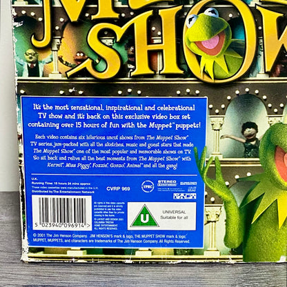 Vintage Best Of The Muppet Show Vol 1 - 6 x VHS Tapes Box Set 5 x Sealed Rare
