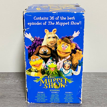 Vintage Best Of The Muppet Show Vol 1 - 6 x VHS Tapes Box Set 5 x Sealed Rare