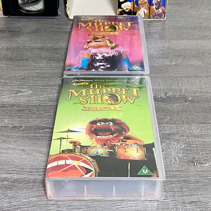 Vintage Best Of The Muppet Show Vol 1 - 6 x VHS Tapes Box Set 5 x Sealed Rare