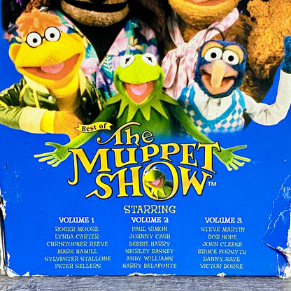 Vintage Best Of The Muppet Show Vol 1 - 6 x VHS Tapes Box Set 5 x Sealed Rare