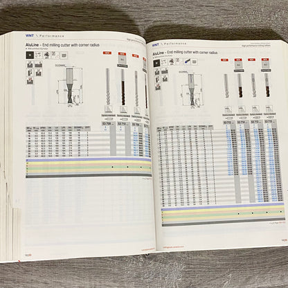 Ceratizit Cutting Tools Catalogue 2021 WNT Hardback Book Engineering Info Guide