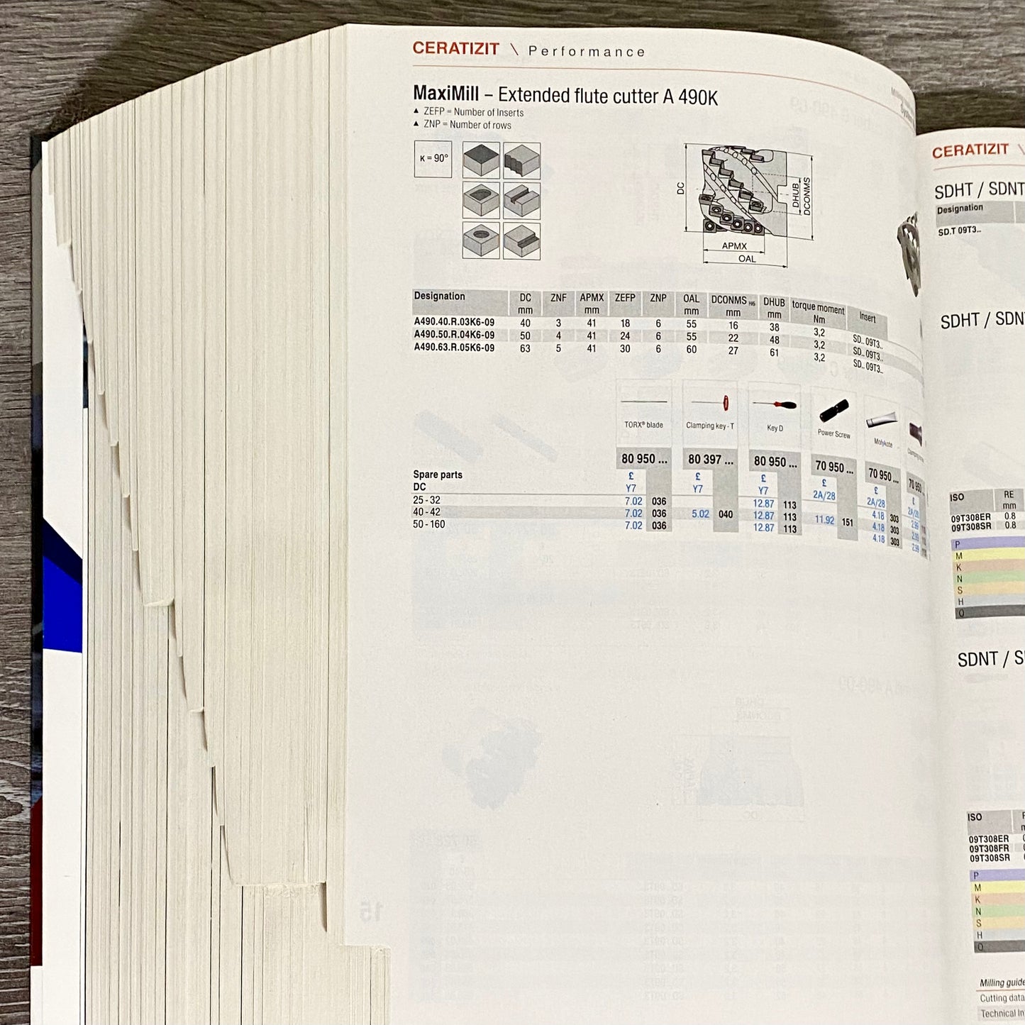 Ceratizit Cutting Tools Catalogue 2021 WNT Hardback Book Engineering Info Guide