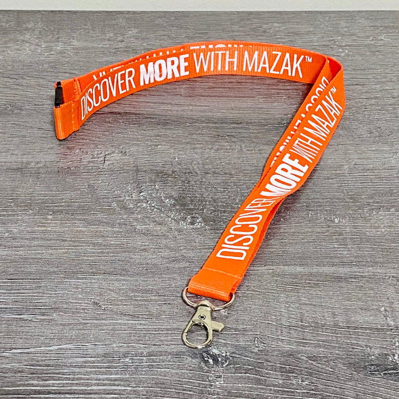 Official Discover More With Mazak CNC Machining Machinist Lanyard Engineering