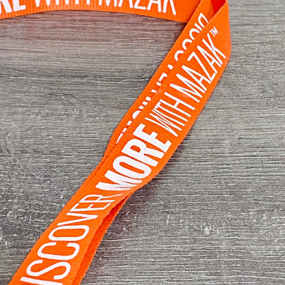Official Discover More With Mazak CNC Machining Machinist Lanyard Engineering