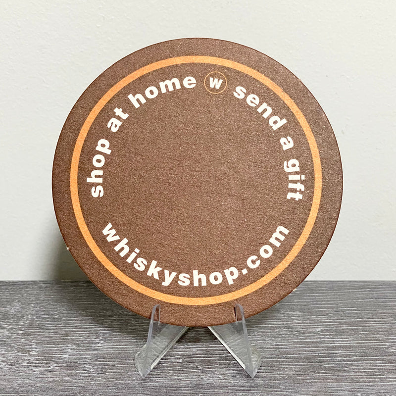 Whisky Shop Promotional Round Collectible Beer Coaster Pub Home Mat Rare