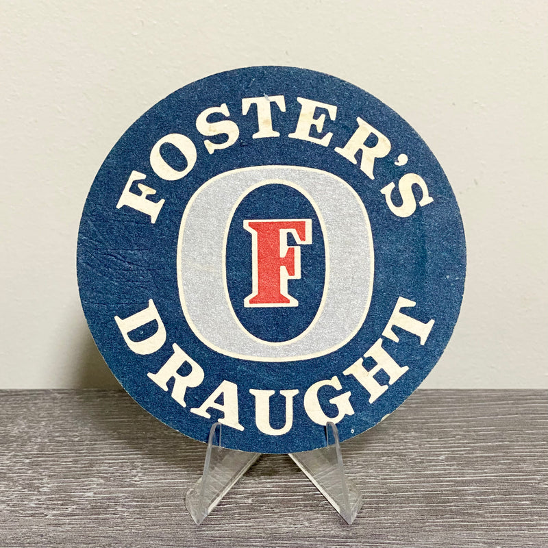 Vintage Foster’s Draught G’day A Pint Of The Ace Aperitif Sport Beer Coaster Mat