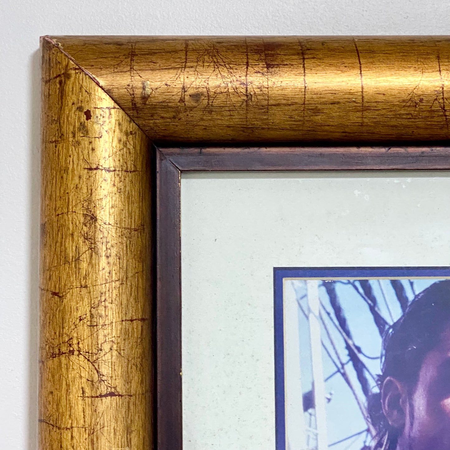 Johnny Depp & Orlando Bloom Pirates Of The Caribbean PSA Signed Art Framed Rare