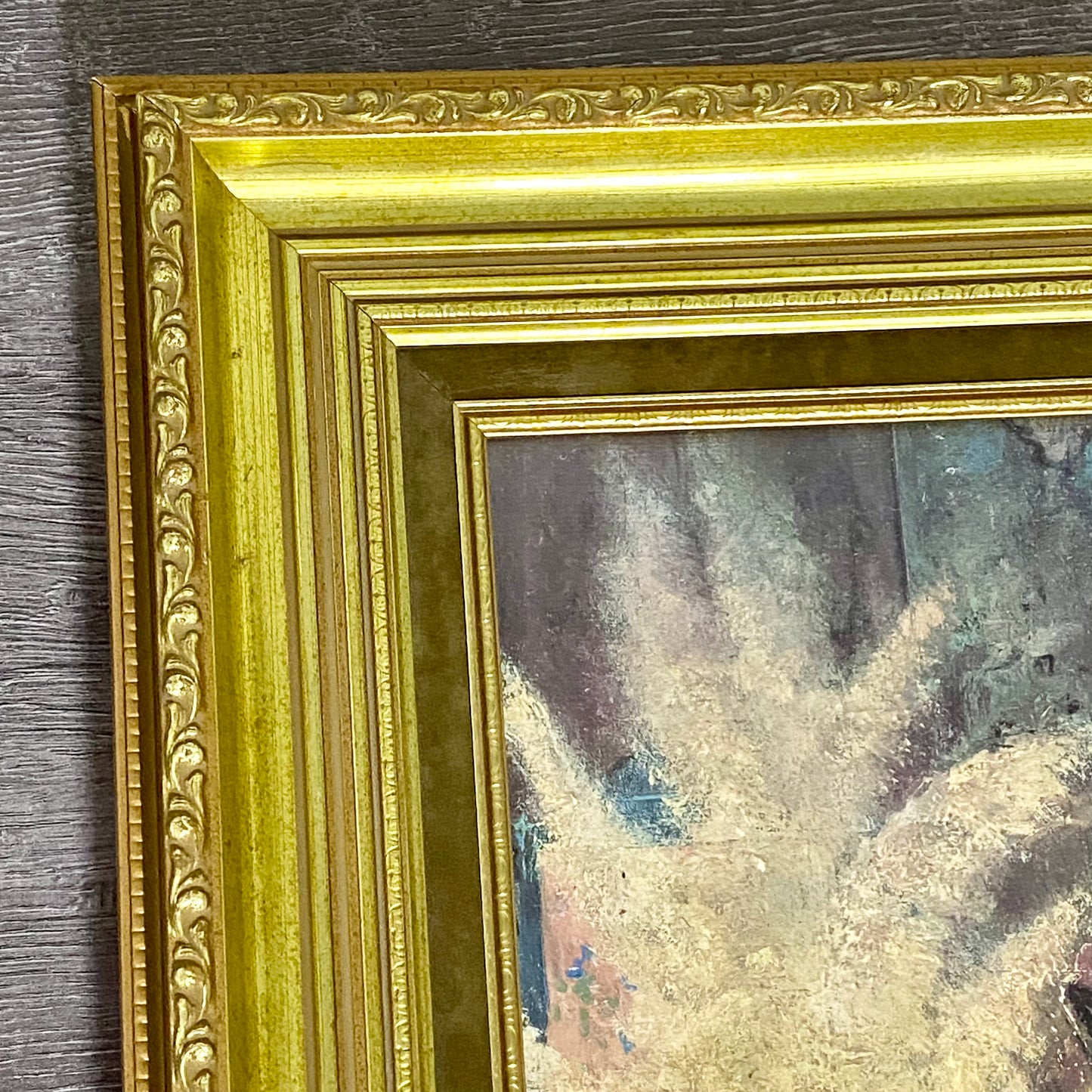 Antique Viewing The Portfolio Oil Painting After Giuseppe De Sanctis 1884 Signed