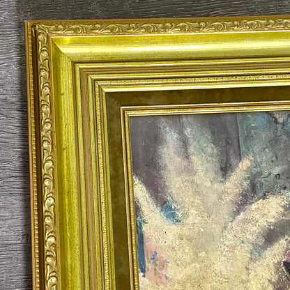 Antique Viewing The Portfolio Oil Painting After Giuseppe De Sanctis 1884 Signed