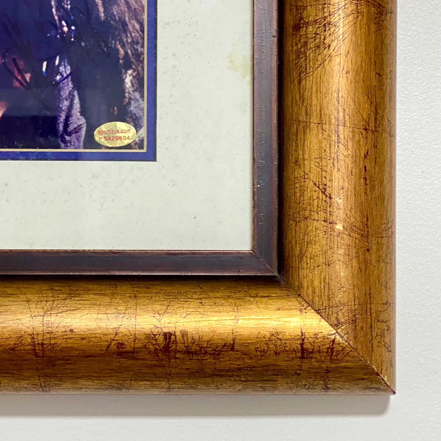 Johnny Depp & Orlando Bloom Pirates Of The Caribbean PSA Signed Art Framed Rare