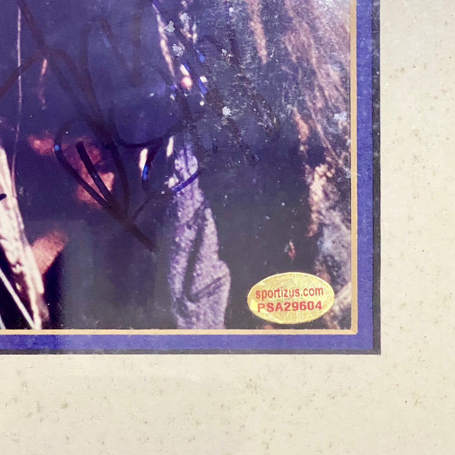 Johnny Depp & Orlando Bloom Pirates Of The Caribbean PSA Signed Art Framed Rare