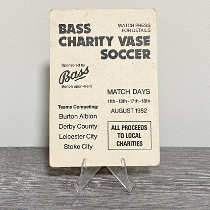 Vintage Great Stuff This Bass Brewery Promotional Beer Mat Collectible Coaster