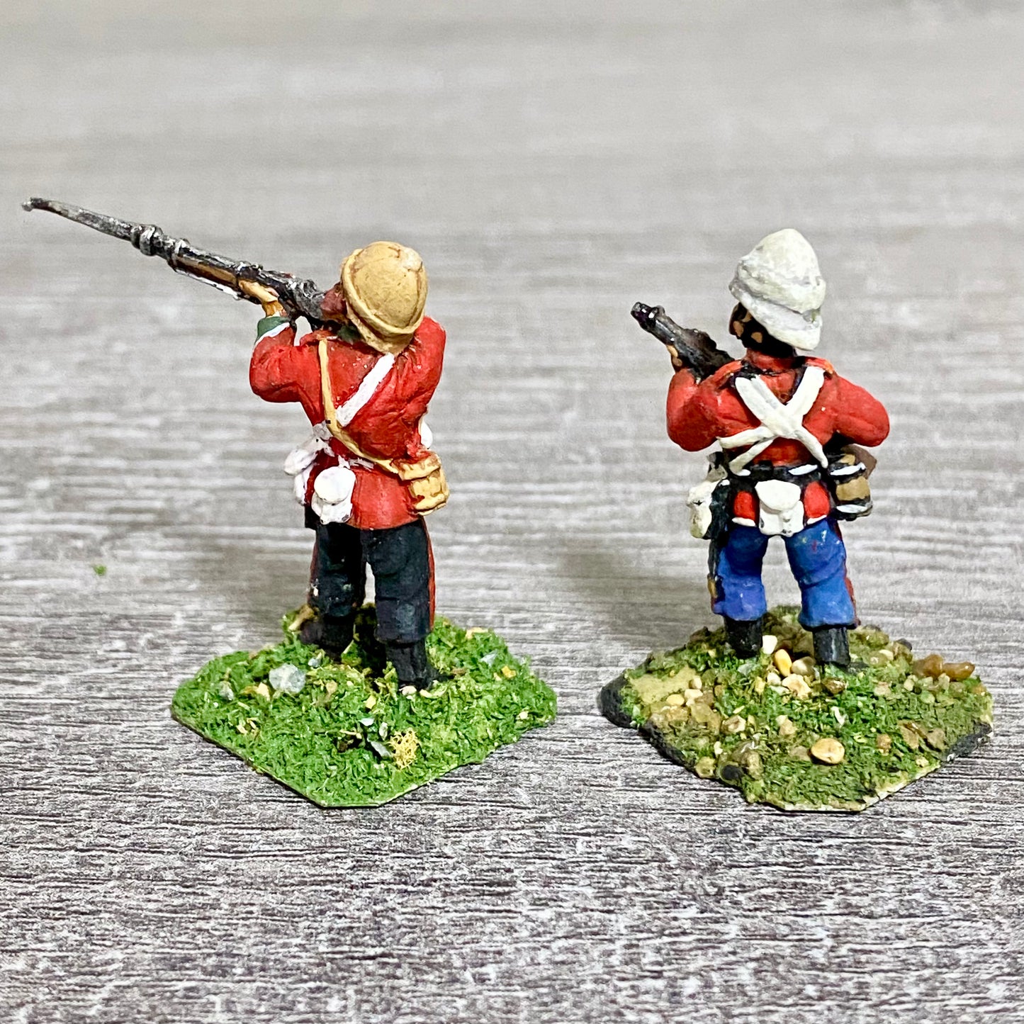 2x 28mm 24th Regiment Of Foot Zulu War 1879 Painted Metal Miniatures Games #3
