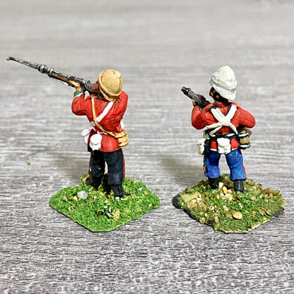2x 28mm 24th Regiment Of Foot Zulu War 1879 Painted Metal Miniatures Games #3