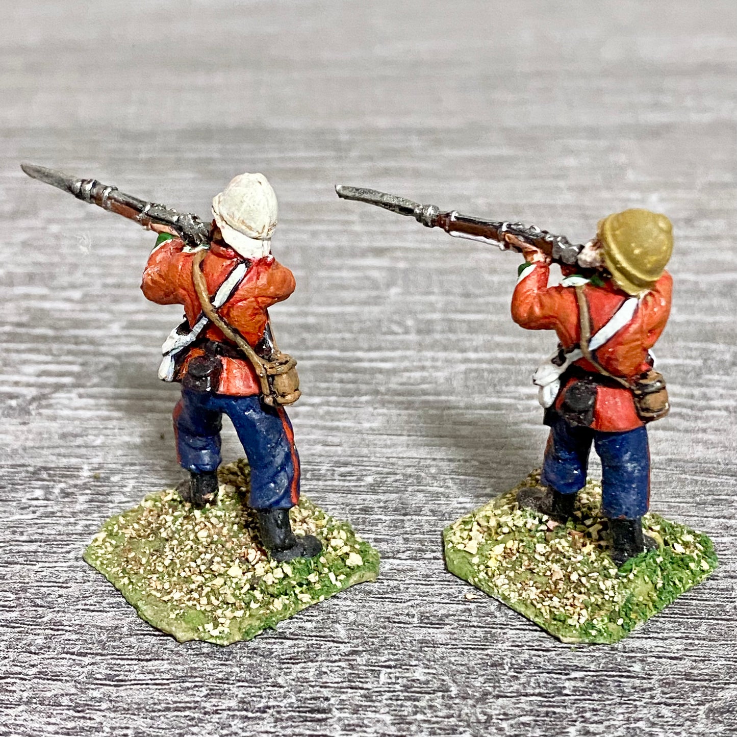 2x 28mm 24th Regiment Of Foot Zulu War 1879 Painted Metal Miniatures Games #4