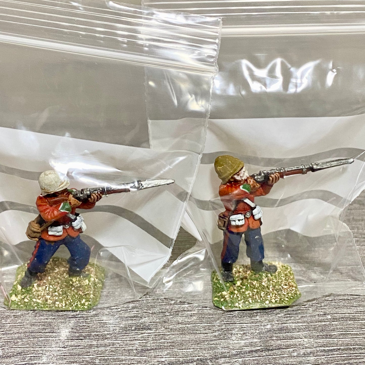 2x 28mm 24th Regiment Of Foot Zulu War 1879 Painted Metal Miniatures Games #4