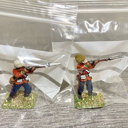 2x 28mm 24th Regiment Of Foot Zulu War 1879 Painted Metal Miniatures Games #4