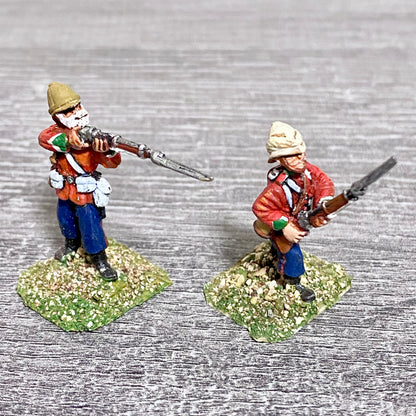 2x 28mm 24th Regiment Of Foot Zulu War 1879 Painted Metal Miniatures Games #5