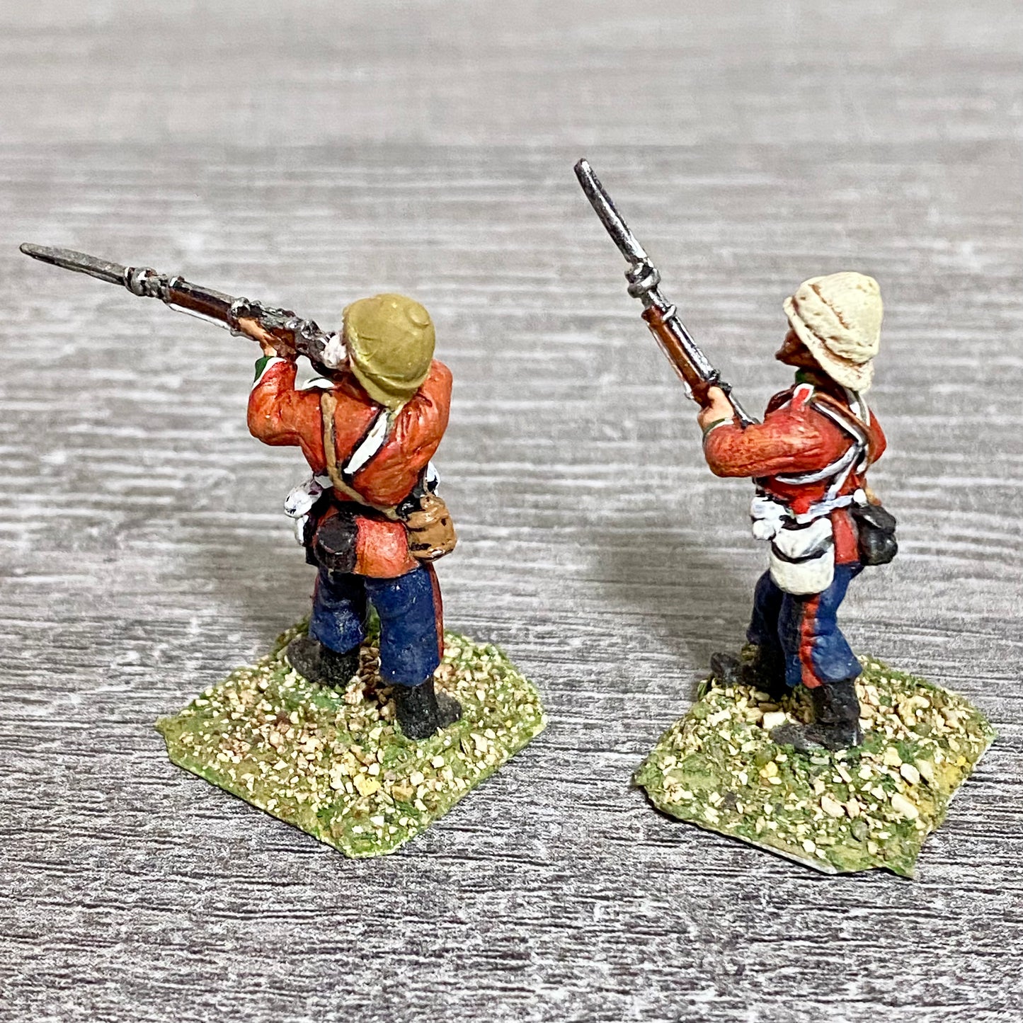 2x 28mm 24th Regiment Of Foot Zulu War 1879 Painted Metal Miniatures Games #5