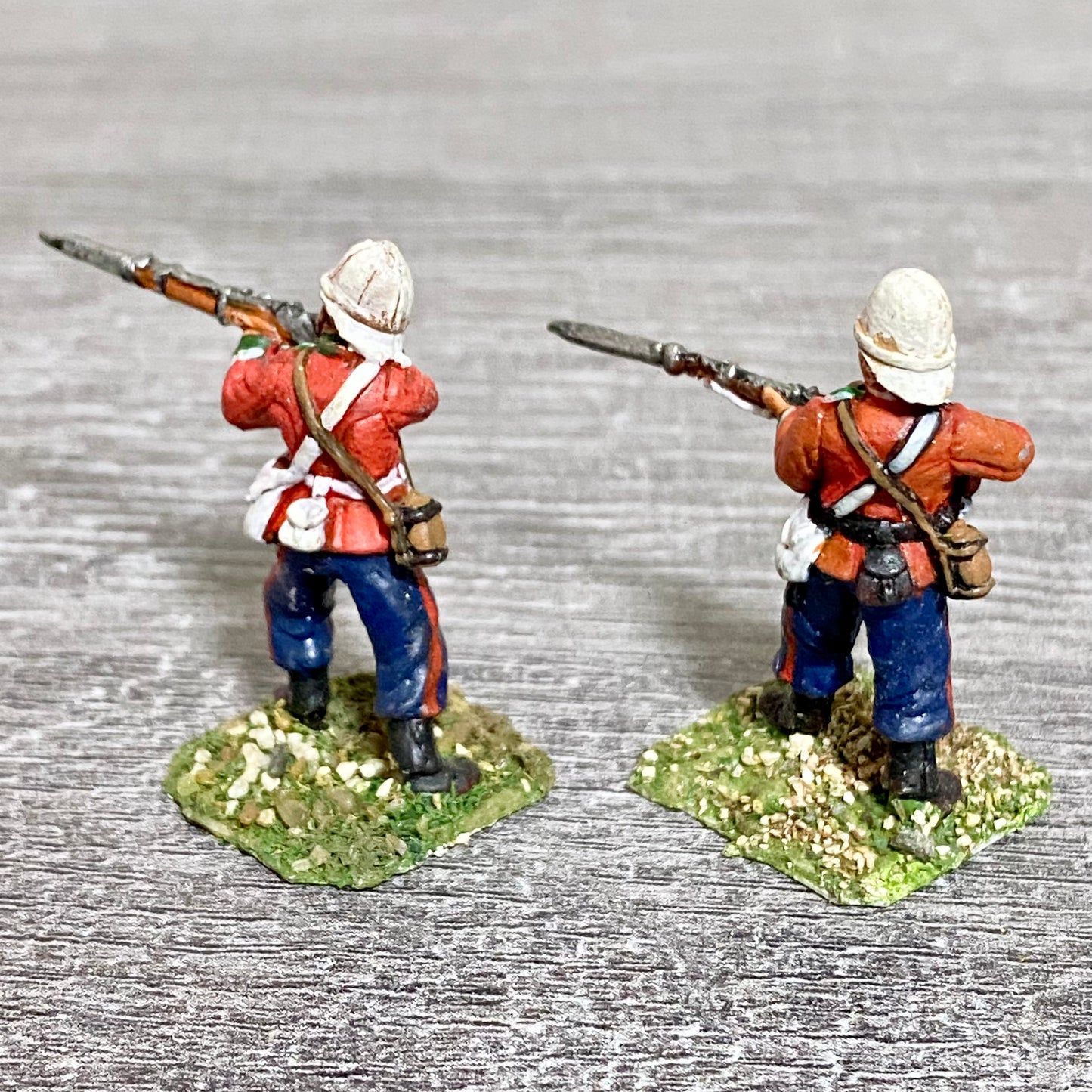 2x 28mm 24th Regiment Of Foot Zulu War 1879 Painted Metal Miniatures Games #6